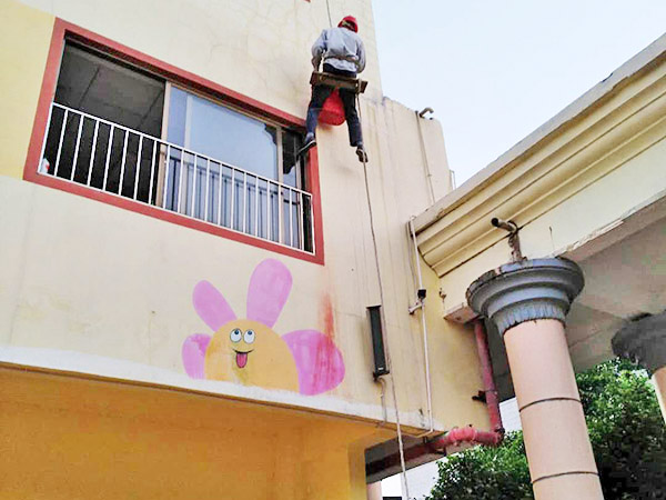 石排外墙清洗工程