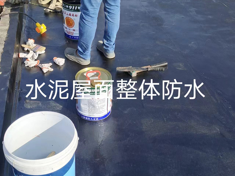 石排水泥屋面整体防水